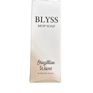 Blyss Mop Soap Cleaning Concentrate Brazilian Waves 16.9fl oz Exp 02/2029 NEW